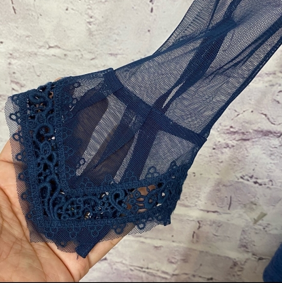 Free People V is for Victorian Mini Dress - Picture 4 of 4